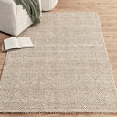 Herringbone - Chenille Rug - Ivory / Natural