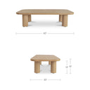 Anders - Coffee Table - Natural - Moe's Home Collection - Coffee Tables - Elite Enclave Home