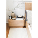 Round Off - Nightstand - Beige - Moe's Home Collection - Accent Nightstands - Elite Enclave Home