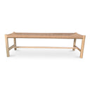 Hawthorn - Small Bench - Beige - Moe's Home Collection - Upholstered Benches - Elite Enclave Home