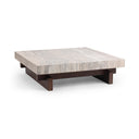 Alysa - Square Coffee Table - Riverstone Blend - Classic Home - Coffee Tables - Elite Enclave Home