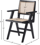 Preston - Dining Arm Chair (Set of 2) - Meridian Furniture - Chair Sets - Elite Enclave Home
