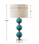 Palawan - Blue Glaze Table Lamp