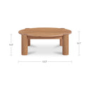 Jack - Coffee Table - Brushed Natural Oak - Moe's Home Collection - Coffee Tables - Elite Enclave Home