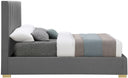 Pierce - Bed - Meridian Furniture - Upholstered Beds - Elite Enclave Home