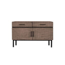 Kai - Accent Cabinet With Doors - Brown / Olive - Chapel Hill - Accent Cabinets - Elite Enclave Home