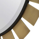 Toluca - Round Mirror - Brass - Uttermost - Accent Mirrors- Elite Enclave Home