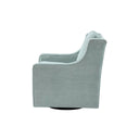 Harris - Swivel Chair - Dusty Aqua - Madison Park - Swivel Chairs - Elite Enclave Home
