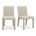 Monte - Dining Chair (Set of 2) - Beige - Moe's Home Collection - Chair Sets - Elite Enclave Home