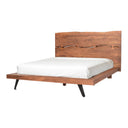Madagascar - King Platform Bed - Light Brown - Moe's Home Collection - Slat Beds - Elite Enclave Home