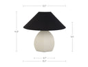 Keeley - Table Lamp - White - Moe's Home Collection - Table Lamps - Elite Enclave Home