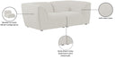 Miramar - 2 Seat Modular Sofa - Meridian Furniture - Stationary Sectionals - Elite Enclave Home