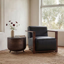Barnes - Accent Chair - Black / Dark Brown - Moe's Home Collection - Accent Chairs - Elite Enclave Home