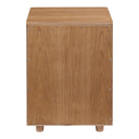 Osamu - Nightstand - Light Brown - Moe's Home Collection - Accent Nightstands - Elite Enclave Home
