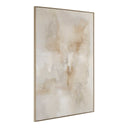Remedy - Hand Painted Modern Canvas - Brown / Gray / White / Woodtone - Uttermost - Canvas Art - Elite Enclave Home