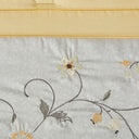Serene - Queen Embroidered Piece Comforter (Set of 7) - Yellow