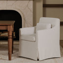 Lydia - Slipcover Dining Chair - Beige - Moe's Home Collection - Side Chairs - Elite Enclave Home