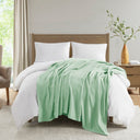 Liquid Cotton - Twin Blanket - Seafoam