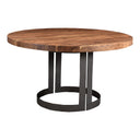Bent - Round Dining Table - Natural Stain - Moe's Home Collection - Dining Tables - Elite Enclave Home