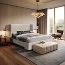 Oxford - Bed - Meridian Furniture - Upholstered Beds - Elite Enclave Home