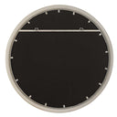 Florian - Warm White Round Mirror - White - Uttermost - Accent Mirrors- Elite Enclave Home
