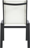 Nizuc - Outdoor Patio Dining Chair With Gray Frame (Set of 2)