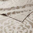 Odette - Shower Curtain - Tan - Madison Park - Shower Curtains - Elite Enclave Home