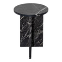 Grace - Marble Accent Table - Black - Moe's Home Collection - Accent Tables - Elite Enclave Home
