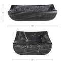 Piero - Basin - Black - Moe's Home Collection - Plates & Bowls - Elite Enclave Home