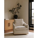 Linden - Swivel Chair - Soft Beige - Moe's Home Collection - Swivel Chairs - Elite Enclave Home