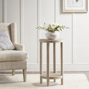 Harley - Round Accent Table - Reclaimed Wheat - Martha Stewart - Accent Tables - Elite Enclave Home