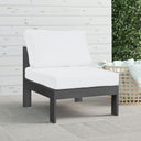 Meridian Nizuc Outdoor Patio Armless Chair – modular design with waterproof fabric cushions and aluminum frame