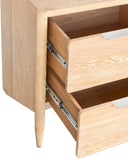 Oakwood - Night Stand - White Oak - Meridian Furniture - Accent Nightstands - Elite Enclave Home