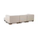 June - Lounge Modular Sectional - Oatmeal - Moe's Home Collection - Stationary Sectionals - Elite Enclave Home
