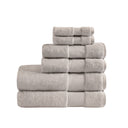 Turkish - 6 Piece Bath Towel Set - Taupe - Madison Park Signature - Towel Sets - Elite Enclave Home