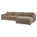 Farrow - Right Sectional - Taupe - Moe's Home Collection - Stationary Sectionals - Elite Enclave Home