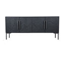 Fishbone - Sideboard - Black - Moe's Home Collection - Sideboards - Elite Enclave Home