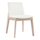 Deco - Oak Dining Chair (Set of 2) - Cream White - Moe's Home Collection - Chair Sets - Elite Enclave Home