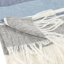 Lima - Throw - Capri Blue / Dark Gray - Classic Home - Throws - Elite Enclave Home