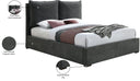 Misha - Bed - Meridian Furniture - Upholstered Beds - Elite Enclave Home