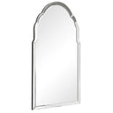 Brayden - Frameless Arched Mirror - Pearl Silver
