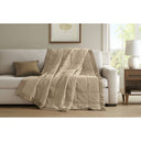 Windom - All Season Hypoallergenic Twin Blanket With 3M Scotchgard - Brown