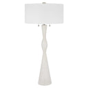Sharma - Stone Table Lamp - White