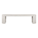Lyon - Outdoor Bench - White - Moe's Home Collection - Benches - Elite Enclave Home