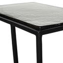 Mateo - Glass Top Accent Table - Black