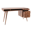 O2 - Desk - Caramel Brown - Moe's Home Collection - Writing Desks - Elite Enclave Home
