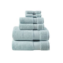 Splendor - 6 Piece Towel Set - Blue - Madison Park Signature - Towel Sets - Elite Enclave Home