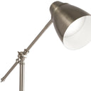 LED Adjustable Desk Lamp - Brushed Silver - HomeRoots - Table Lamps - Elite Enclave Home