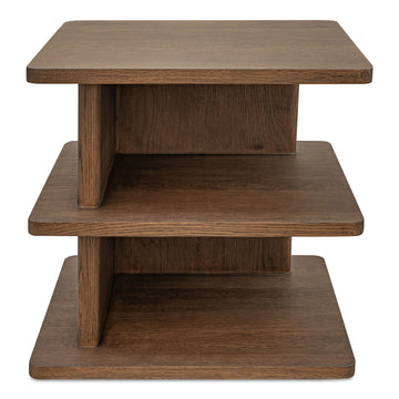Casey - Side Table - Dark Brown