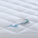 Serenity - Twin Waterproof 3M Scotchgard Moisture Treatment Mattress Protector Pad - White